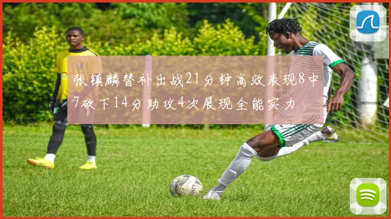 张镇麟替补出战21分钟高效表现8中7砍下14分助攻4次展现全能实力
